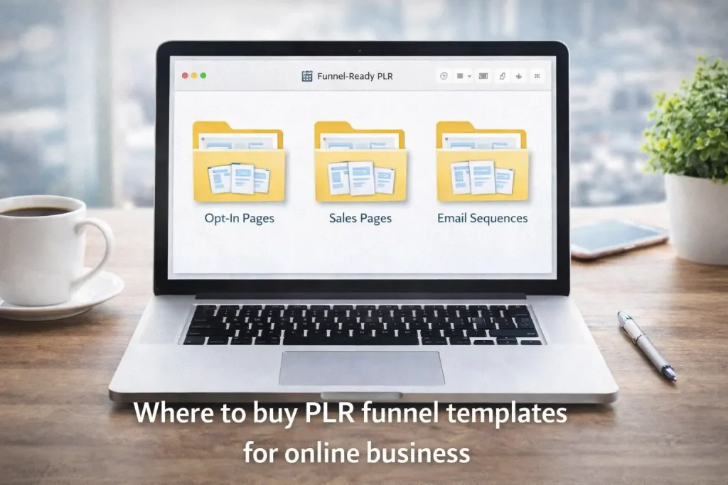 Where to buy PLR funnel templates for online business