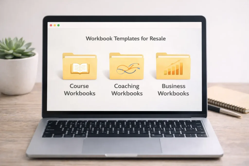 Where to buy PLR workbook templates for resale