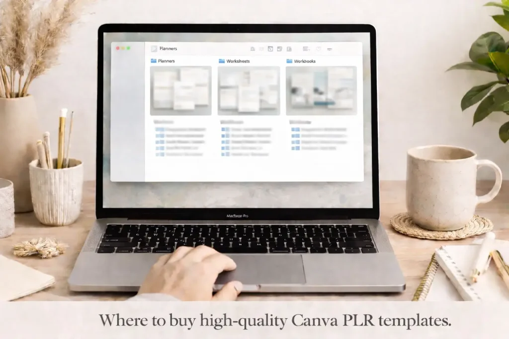 Where to buy high-quality Canva PLR templates