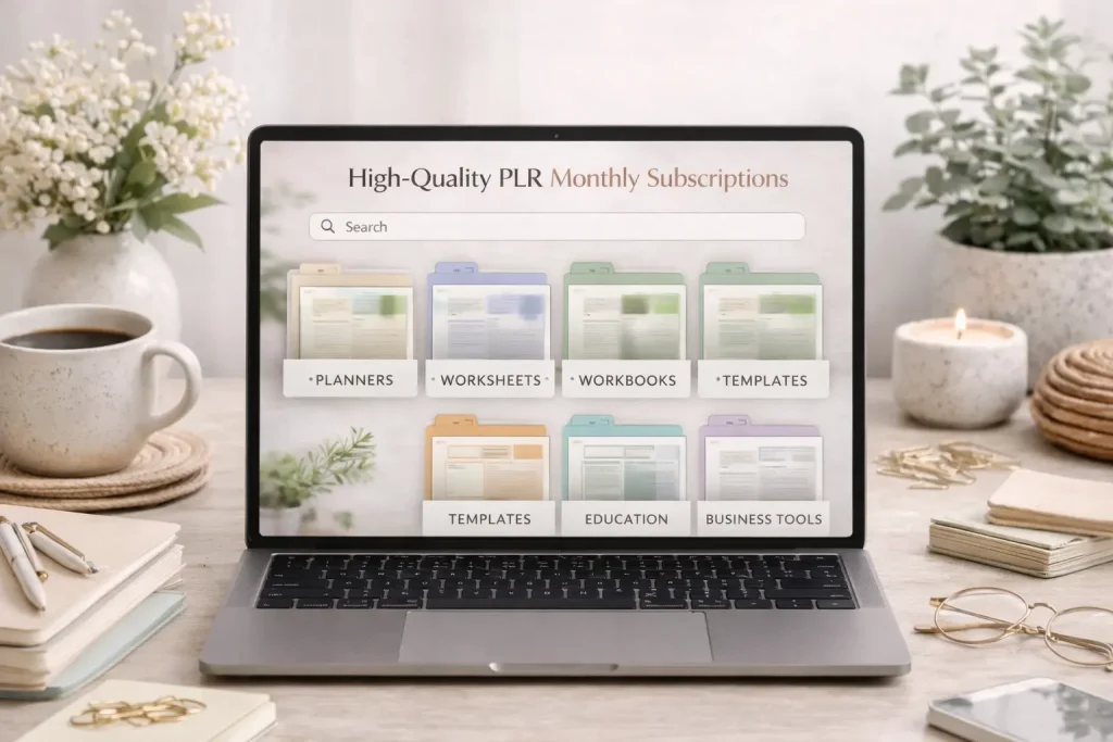 Where to find high-quality PLR monthly subscriptions