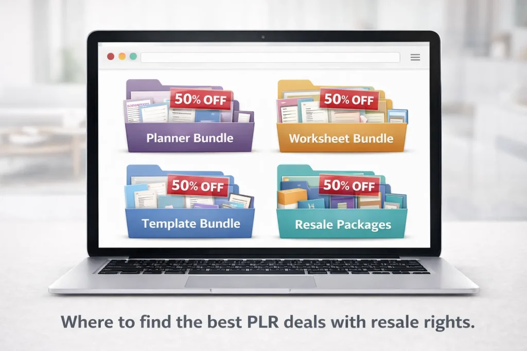 Where to find the best PLR deals with resale rights