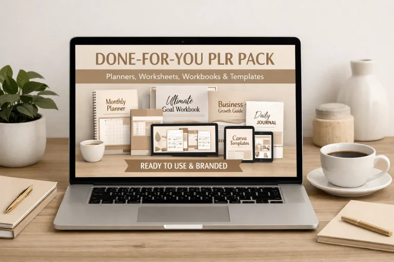 Best done-for-you PLR packs for fast digital product launches