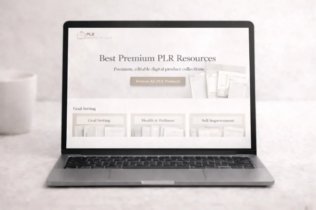 Best premium PLR resource for digital sellers