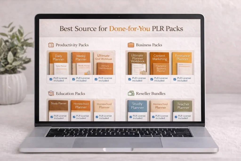 Best source for done-for-you PLR packs