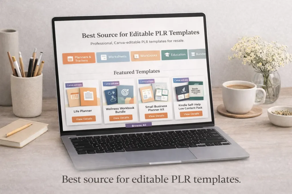 Best source for editable PLR templates