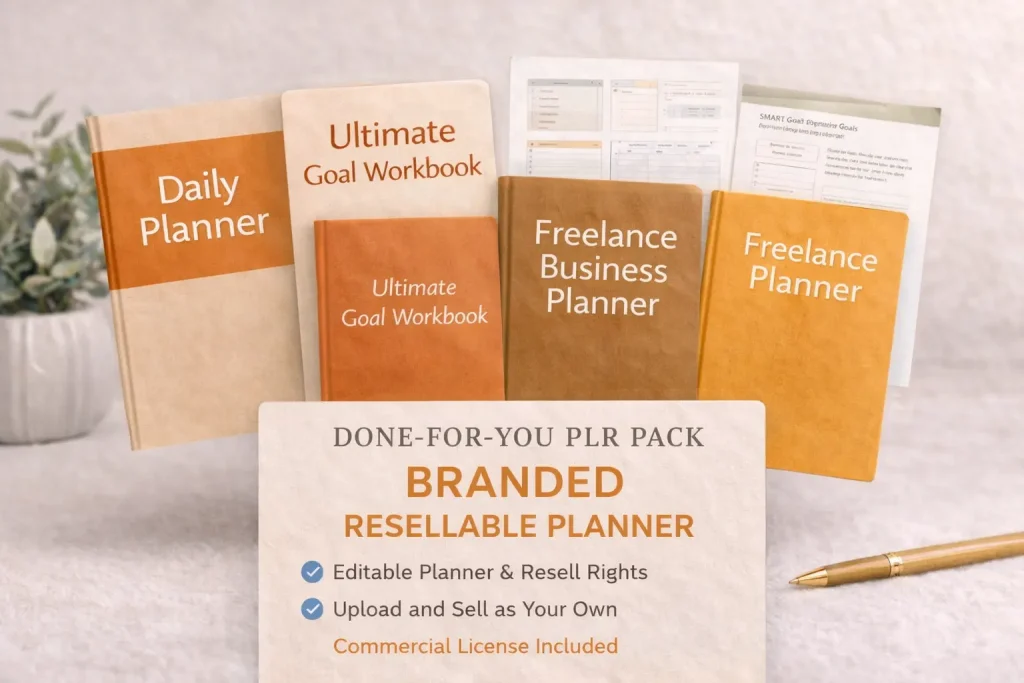 Branding done-for-you PLR packs for resale