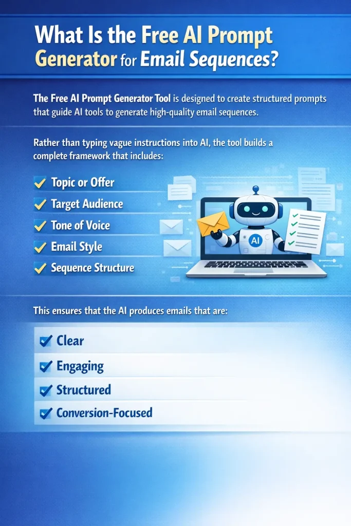 What Is the Free AI Prompt Generator for Email Sequences