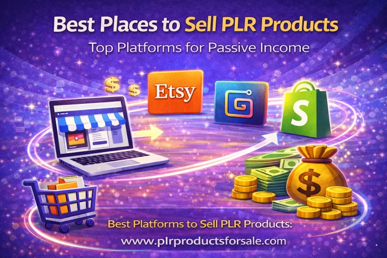 Best Place to Sell PLR Products