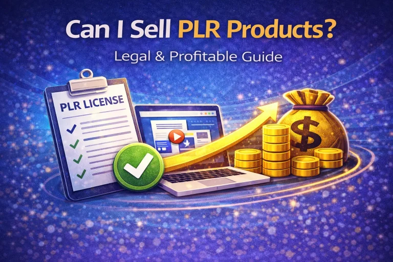 Can I Sell PLR Products