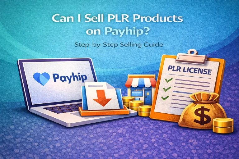 Can I Sell PLR Products on Payhip