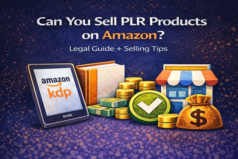 Can You Sell PLR Products on Amazon
