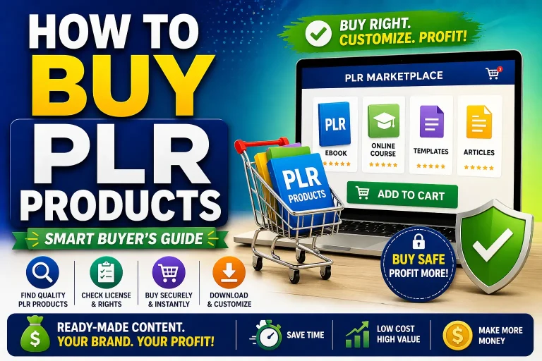 How to Buy PLR Products