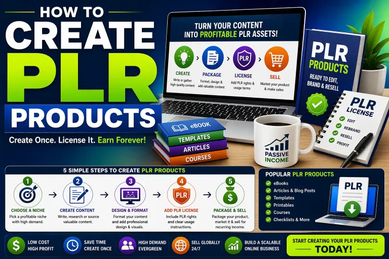 How to Create PLR Products