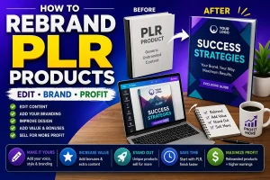 How to Rebrand PLR Products