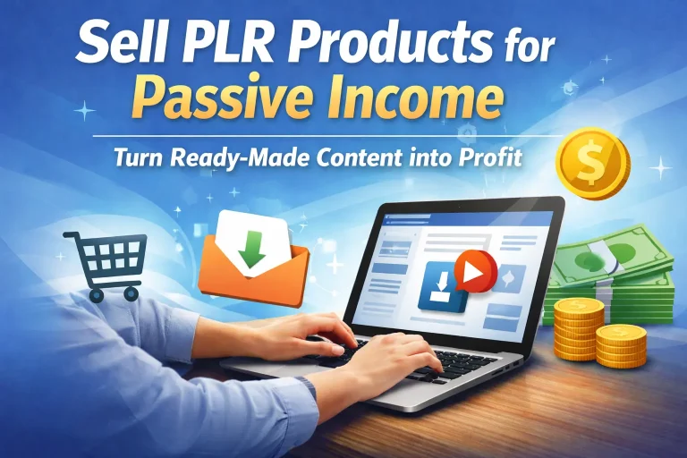 How to Sell PLR Products