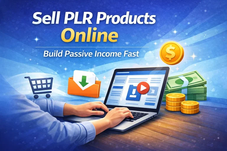 How to Sell PLR Products Online