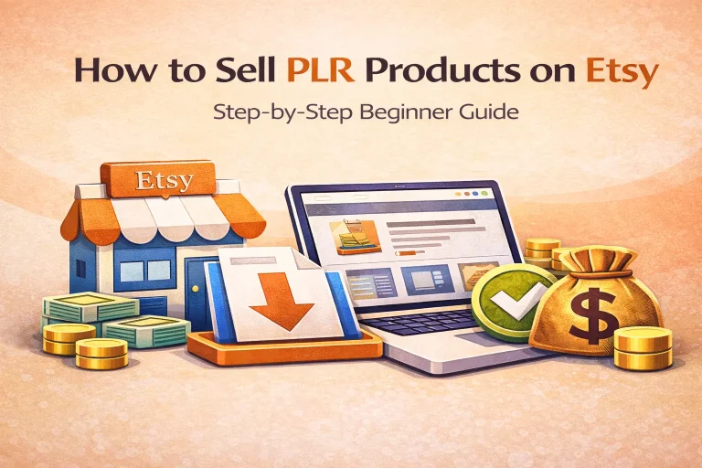 How to Sell PLR Products on Etsy