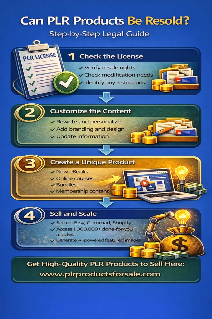 PLR product resale guide