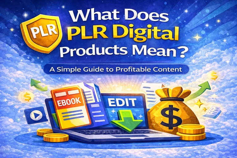 What Does PLR Digital Products Mean
