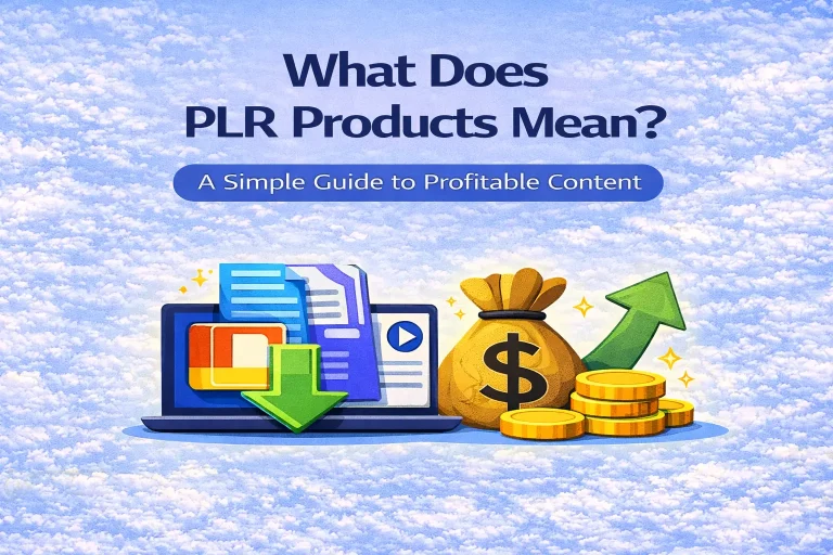 What Does PLR Products Mean