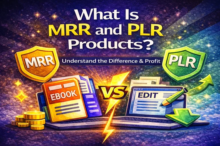 What Is MRR and PLR Products