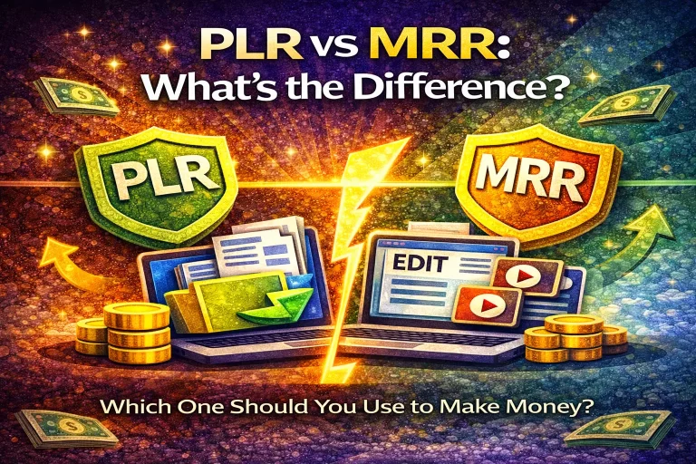 What Is the Difference in PLR Products vs MRR