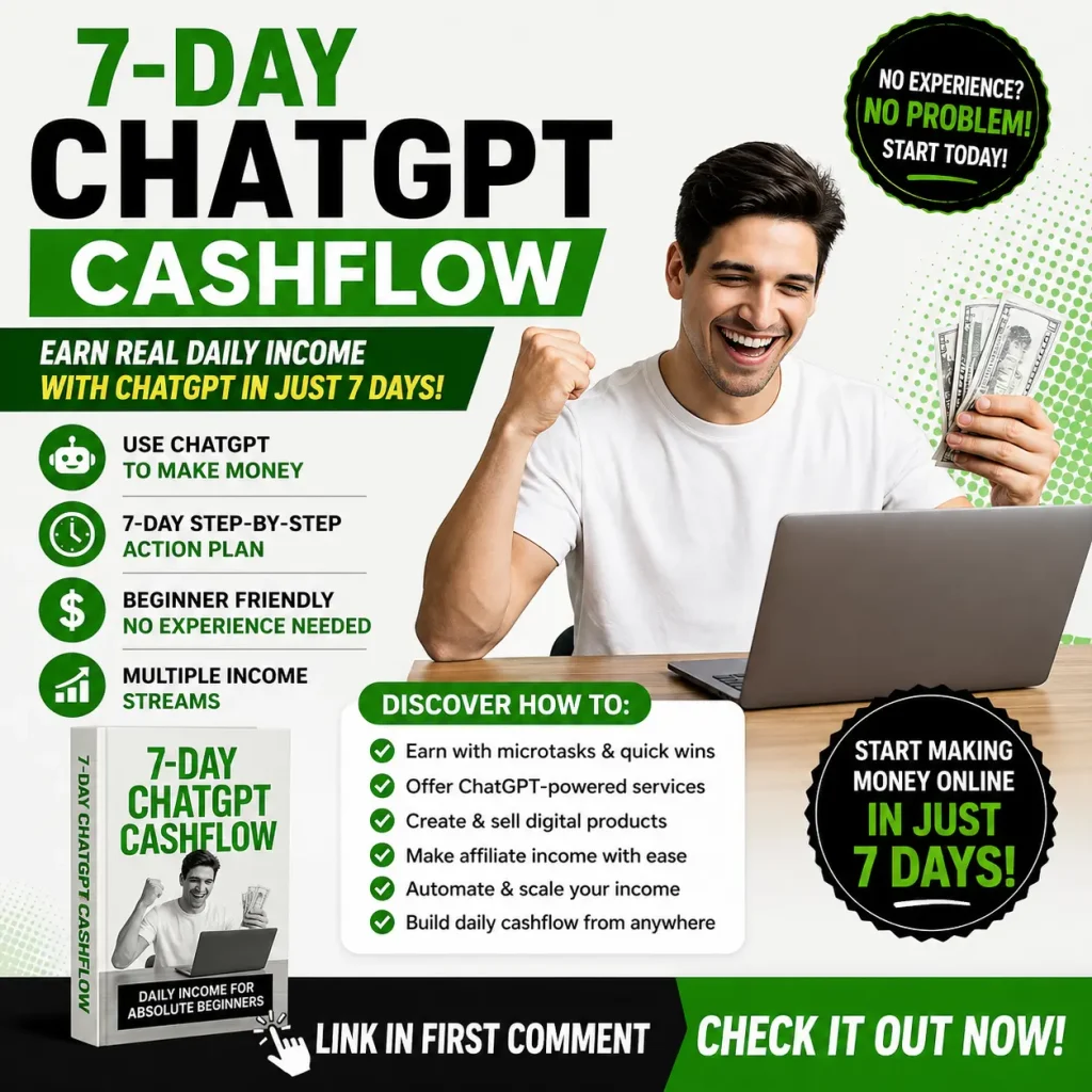 What if you could turn ChatGPT into daily cashflow… in just 7 days