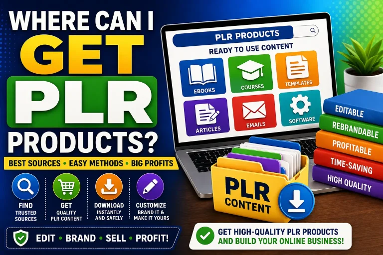 Where Can I Get PLR Products