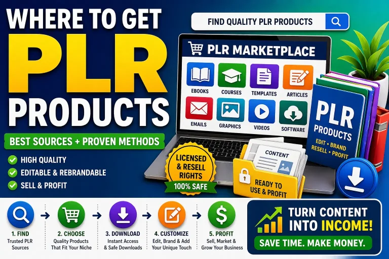 Where to Get PLR Products