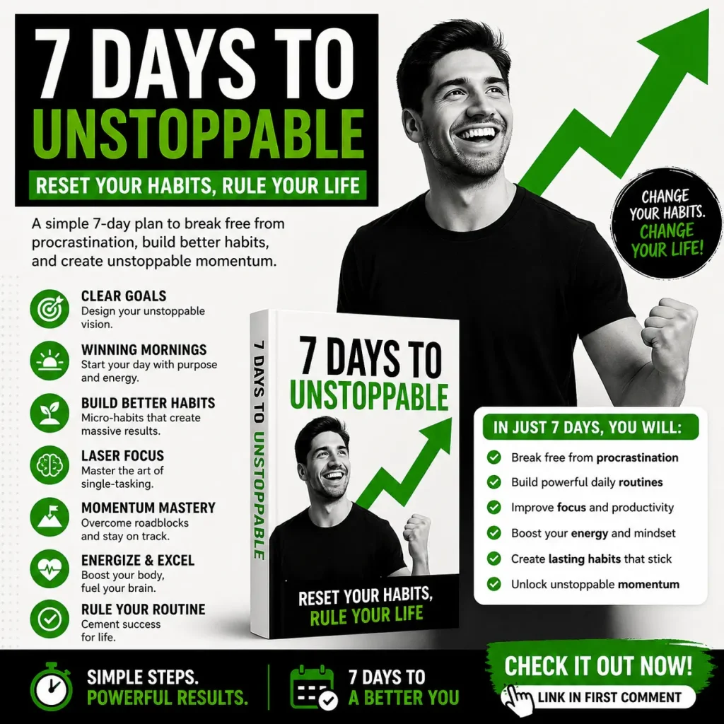 How to Stop Procrastinating and Build Better Habits in 7 Days